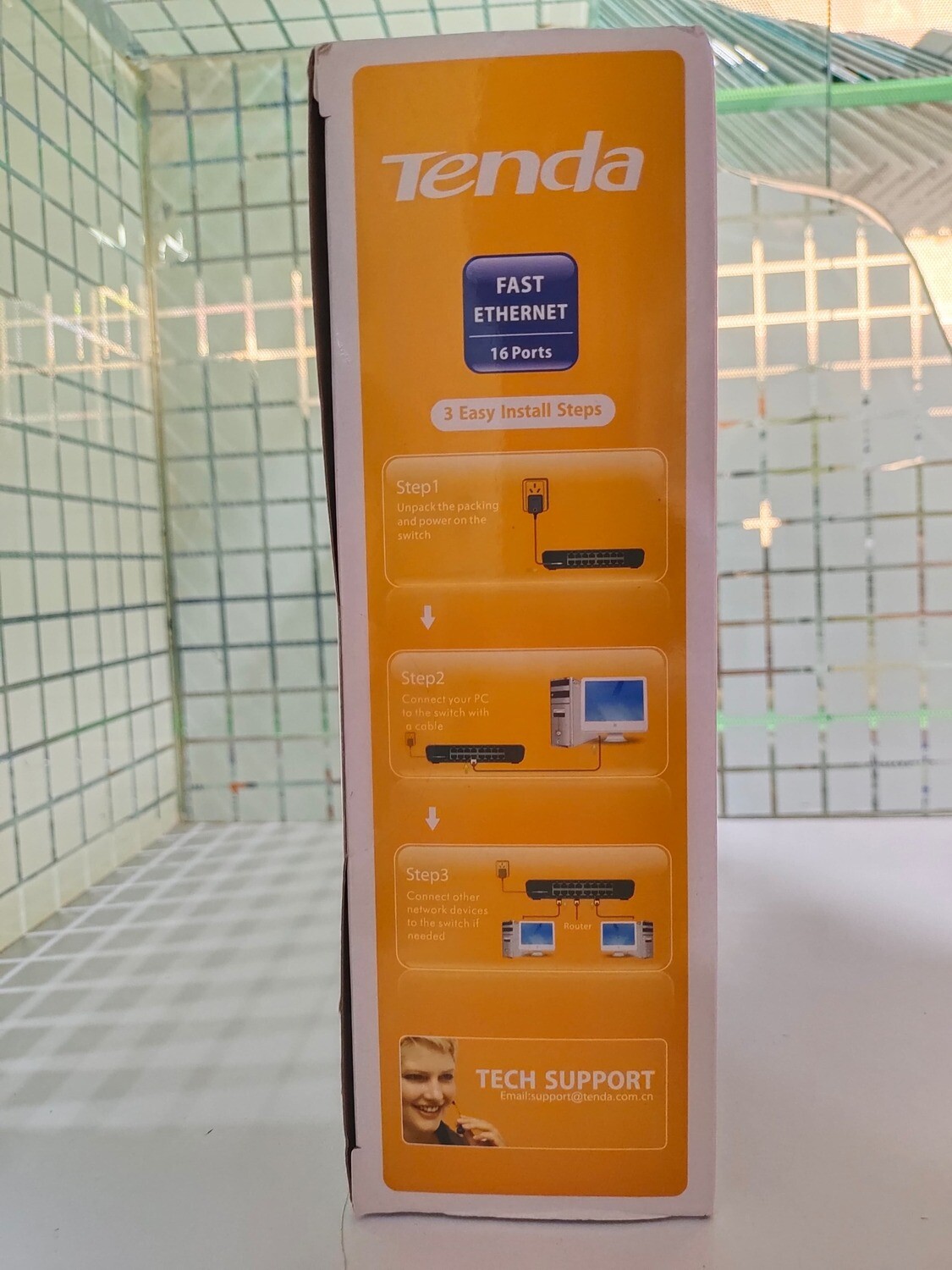 Tenda 16-Port Mini Ethernet Switch, TE-S16, 10/100Mbps Tenda 16-Port Mini Ethernet Switch, TE-S16, 10/100Mbps