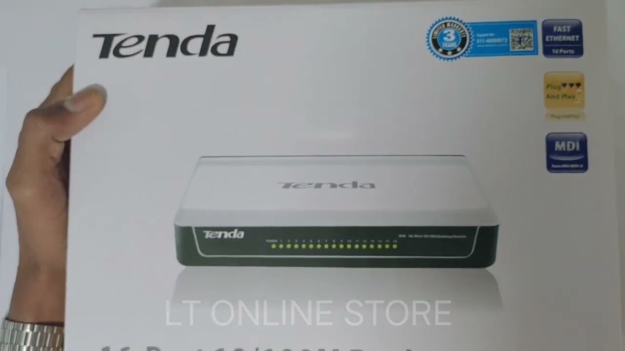 Tenda 16-Port Mini Ethernet Switch, TE-S16, 10/100Mbps Tenda 16-Port Mini Ethernet Switch, TE-S16, 10/100Mbps