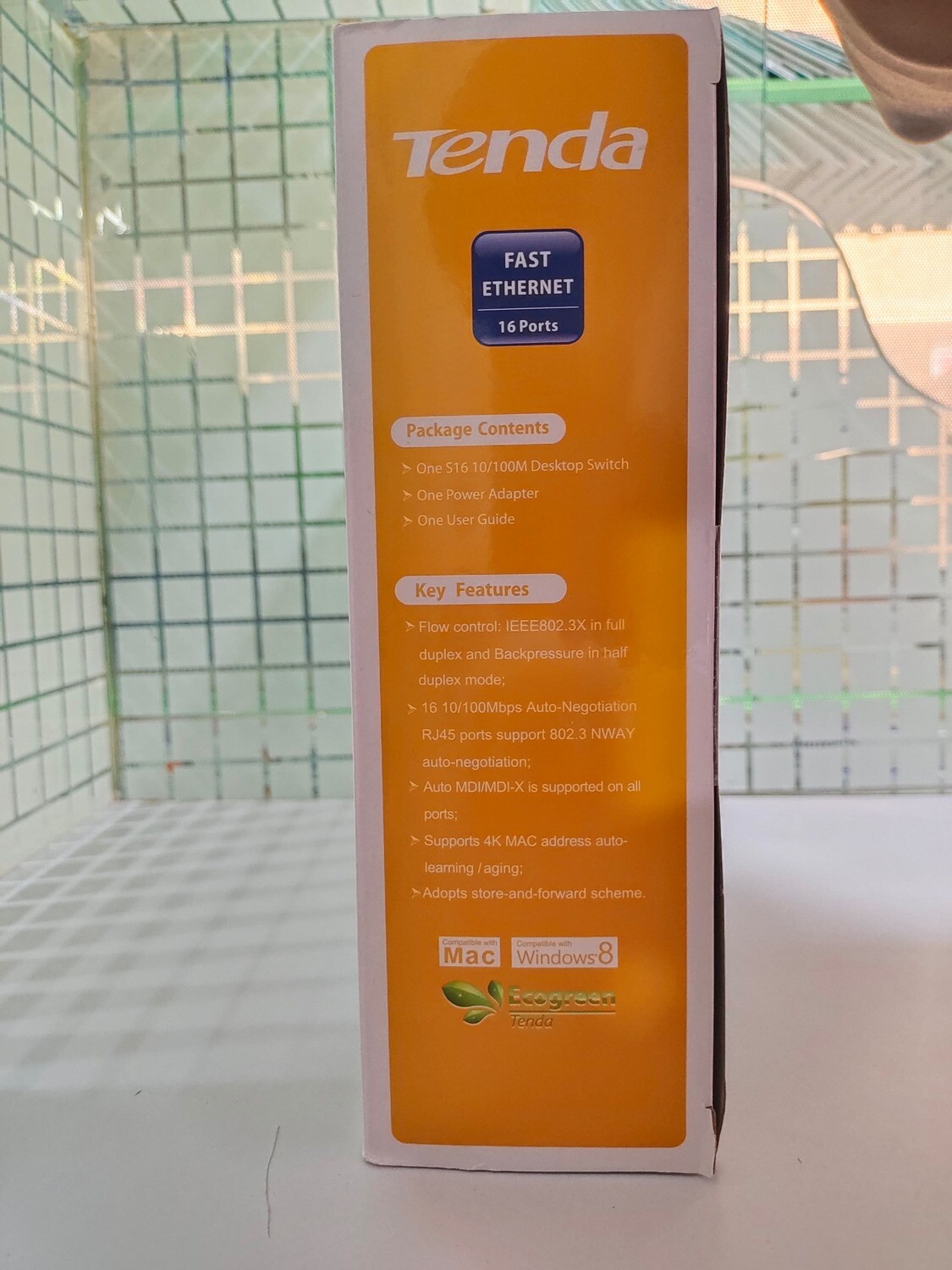 Tenda 16-Port Mini Ethernet Switch, TE-S16, 10/100Mbps Tenda 16-Port Mini Ethernet Switch, TE-S16, 10/100Mbps