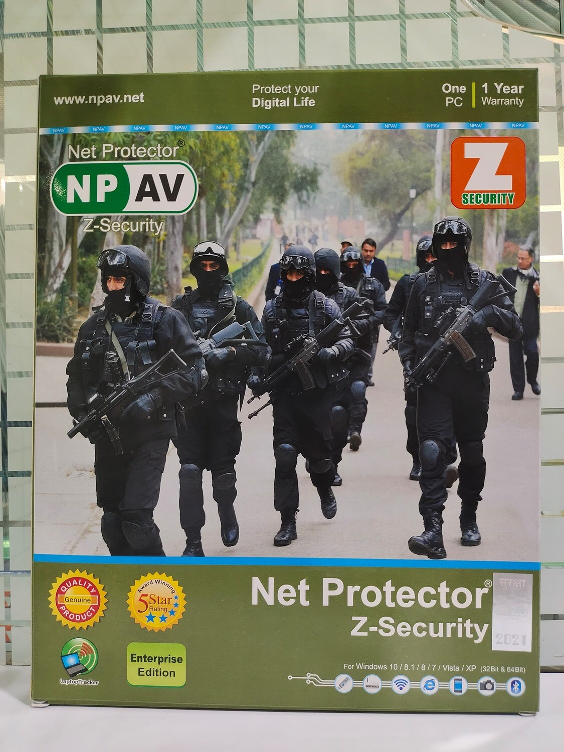 New, 1 User, 1 Year, Net Protector Z Security (NP-AV)