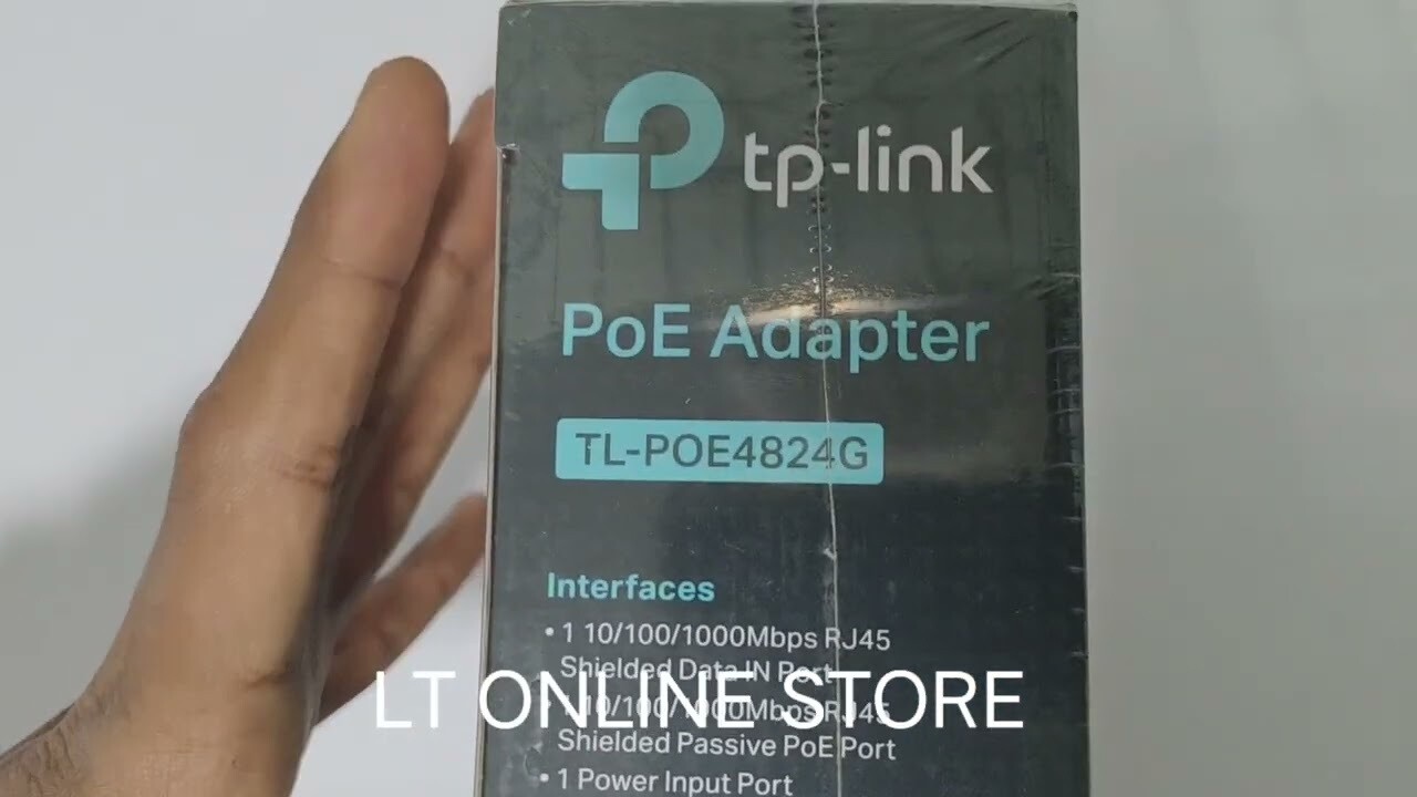 TP Link TL-POE4824G 48V Passive PoE Adapter