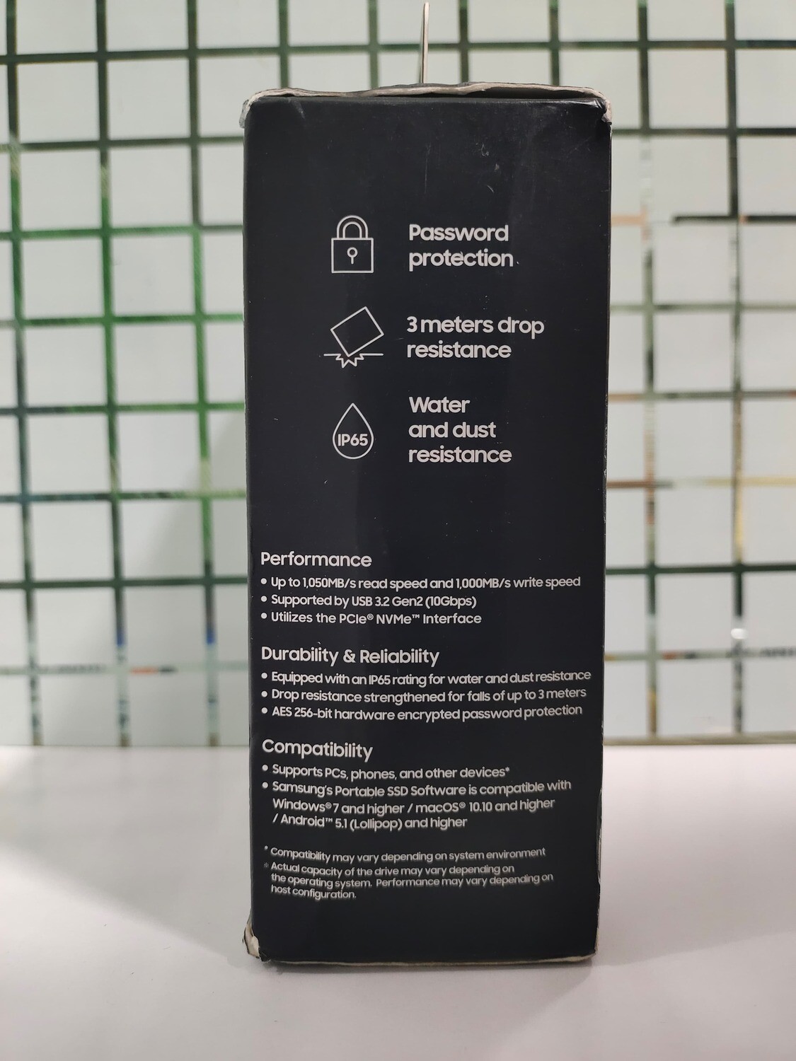 Samsung T7 Shield 1TB, Portable SSD, up-to 1050MB/s