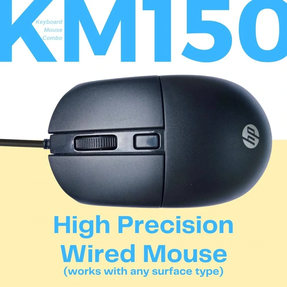 HP KM150 Wired Keyboard Mouse (Combo) HP KM150 Wired Keyboard Mouse (Combo)