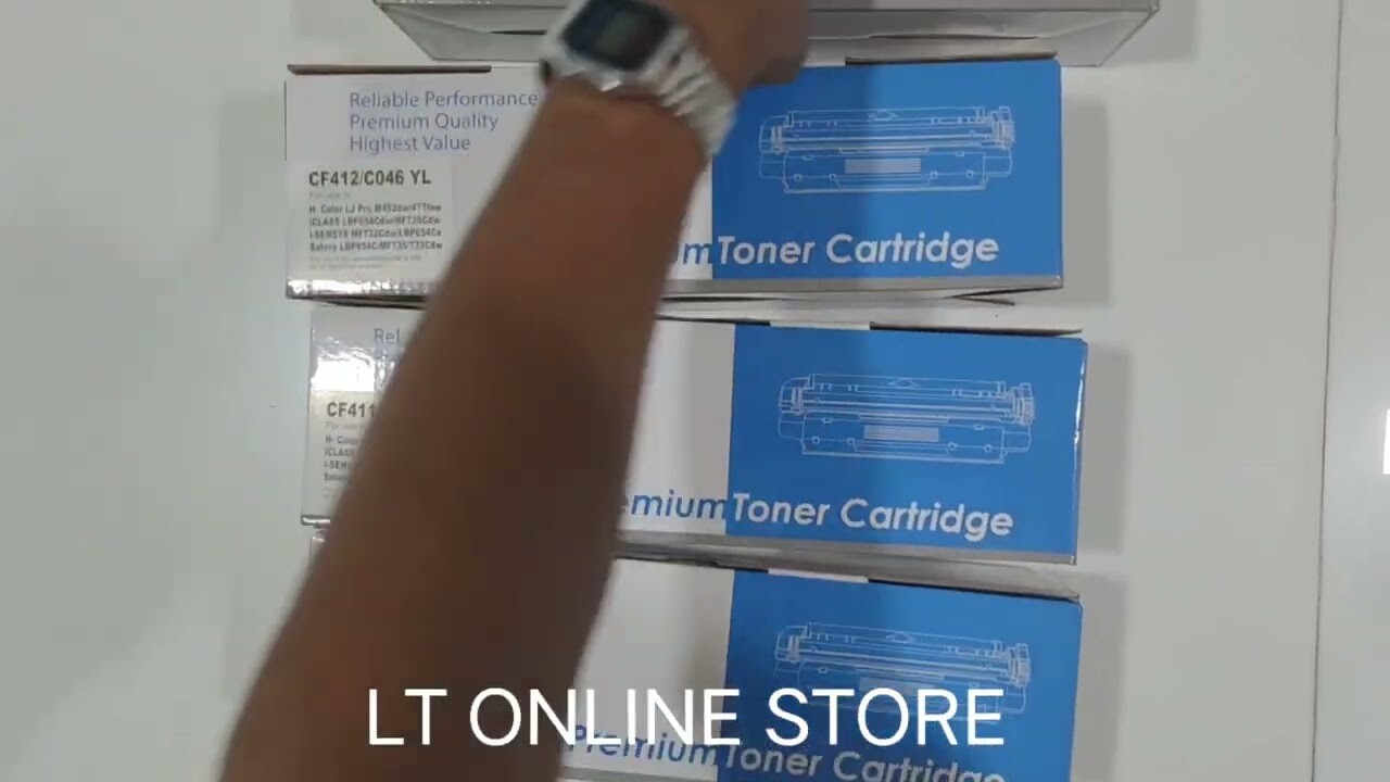 Compatible 046 Set of 4 Color Toner  (Canon-MF733/731/735/LBP654)