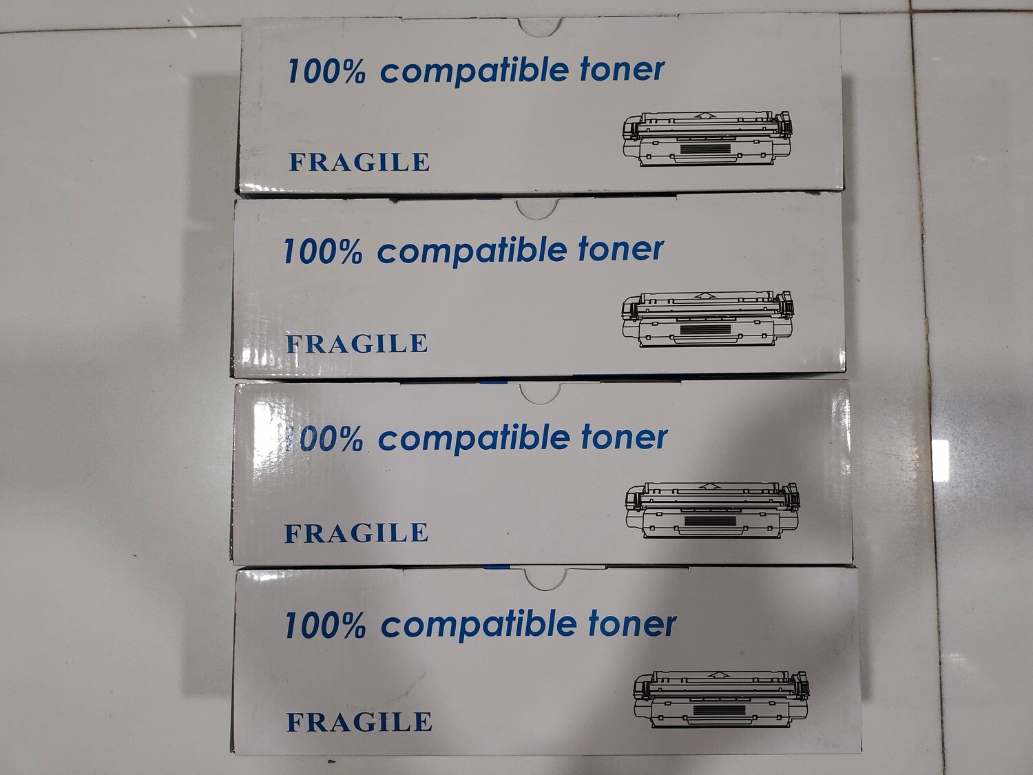 Compatible 046 Set of 4 Color Toner  (Canon-MF733/731/735/LBP654)