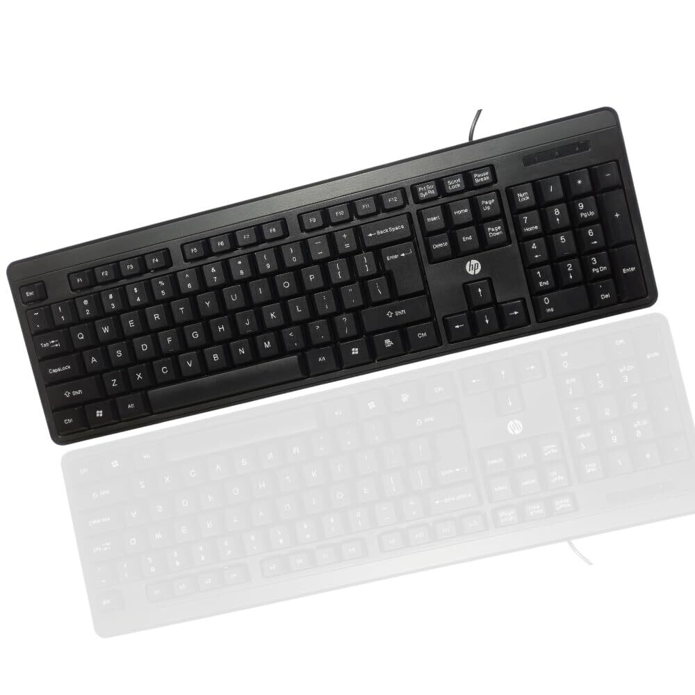 HP K100 Wired Keyboard (7J4G1AA)