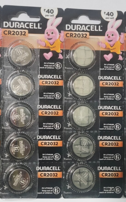 Duracell CR2032 Chhota Power Coins (Pack of 10-battery)