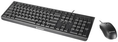 Lenovo KM4802 Keyboard Mouse, Combo Pack