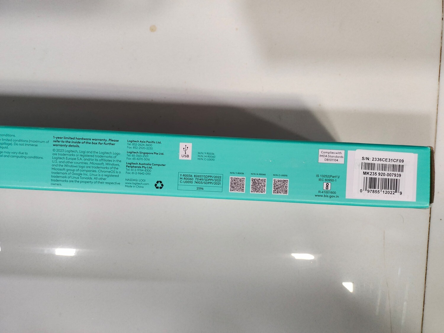 Logitech MK235 Wireless Keyboard Mouse Logitech MK235 Wireless Keyboard Mouse