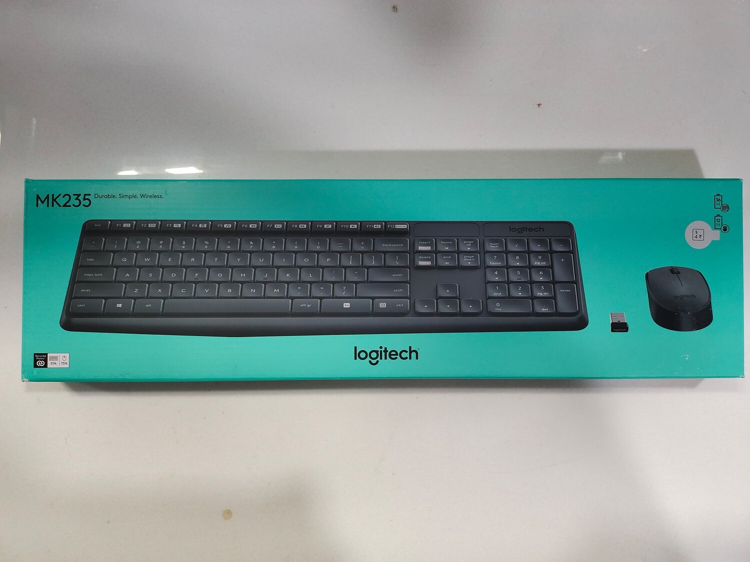 Logitech MK235 Wireless Keyboard Mouse Logitech MK235 Wireless Keyboard Mouse