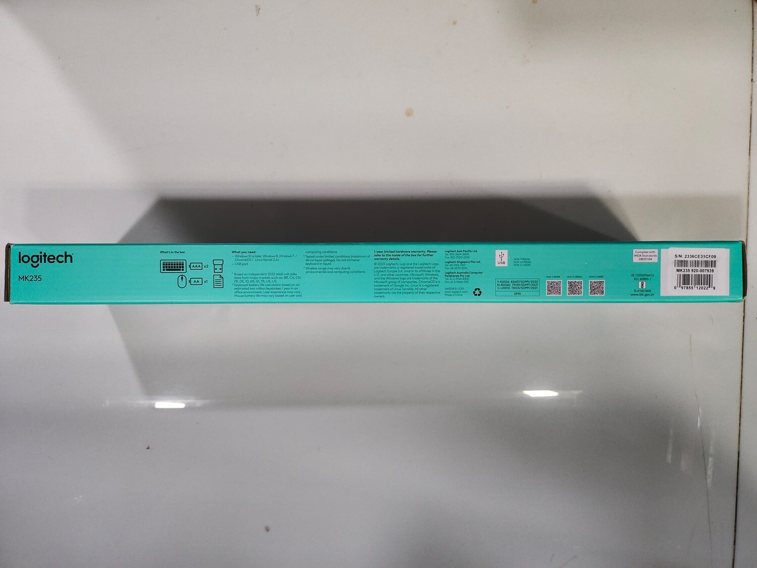 Logitech MK235 Wireless Keyboard Mouse Logitech MK235 Wireless Keyboard Mouse