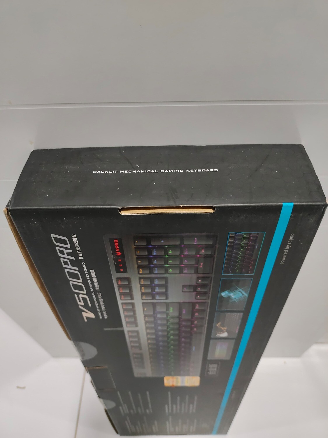 Rapoo V500 Pro Mechanical Gaming Keyboard, Black Rapoo V500 Pro Mechanical Gaming Keyboard, Black