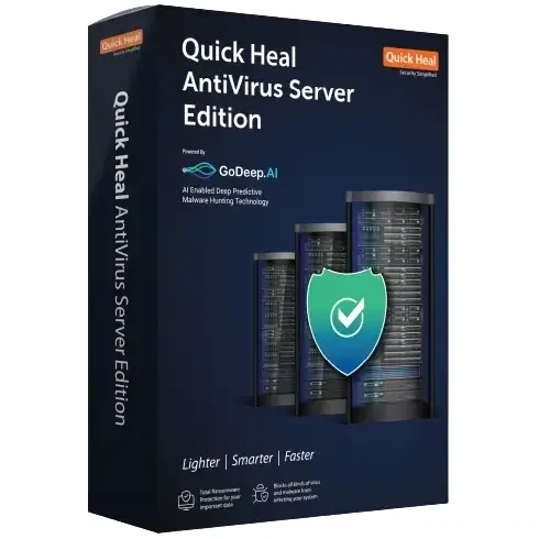 New, 1 Server, 3 Year, Quick Heal Server Edition
