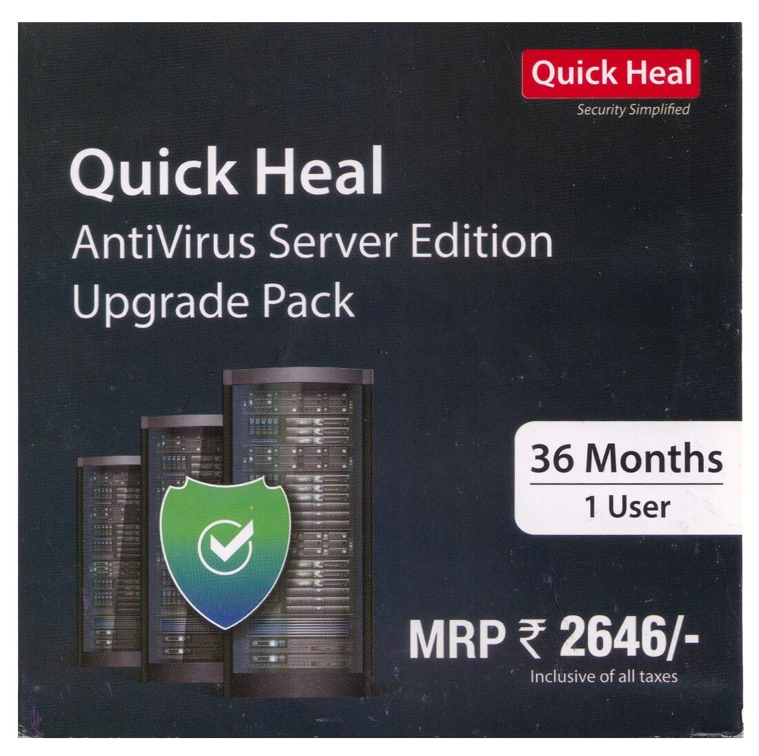 Renewal, 1 User, 3 Year, Quick Heal Server Edition