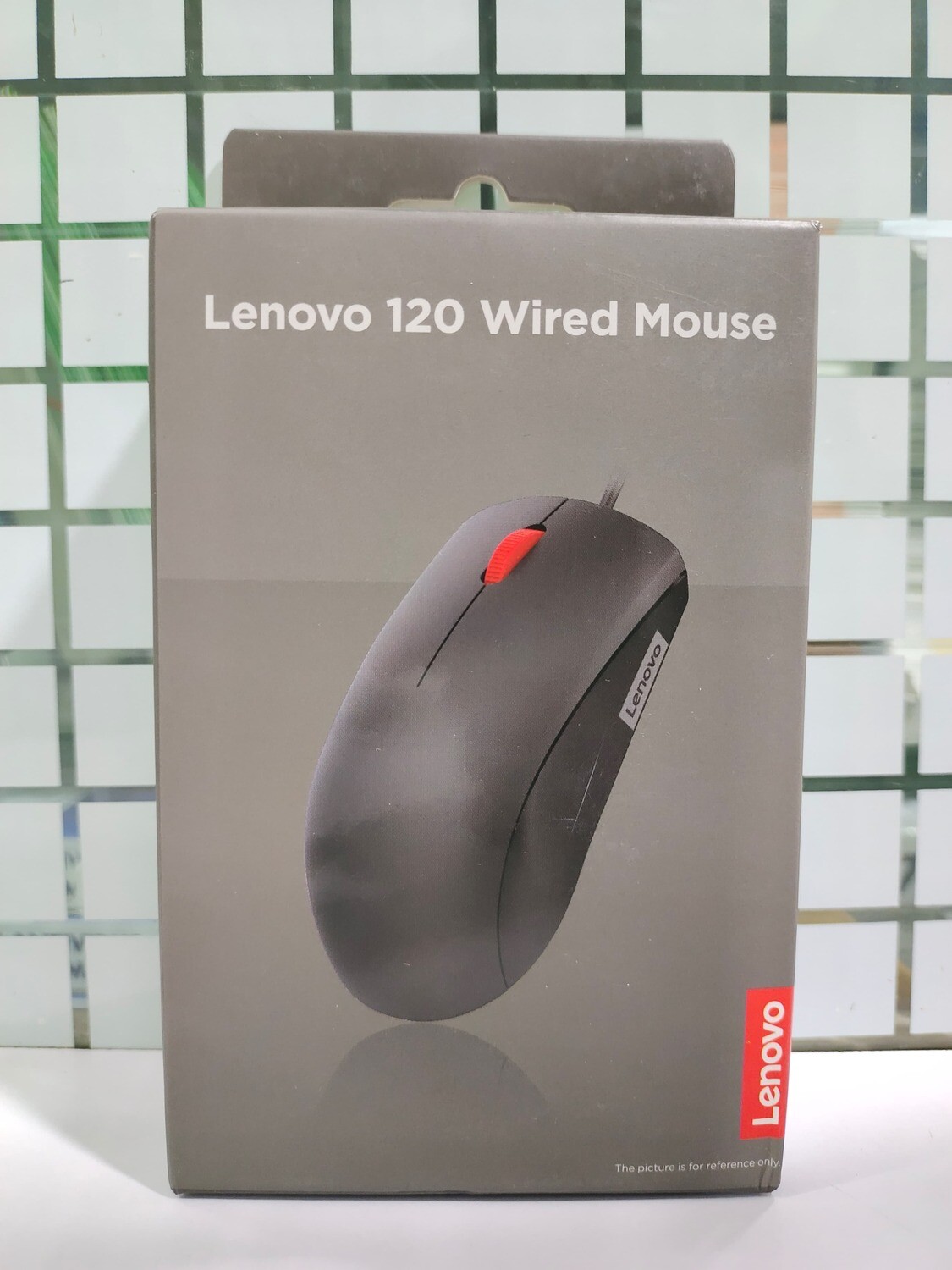 Lenovo 120 Wired Mouse, Black (MS-370OU)