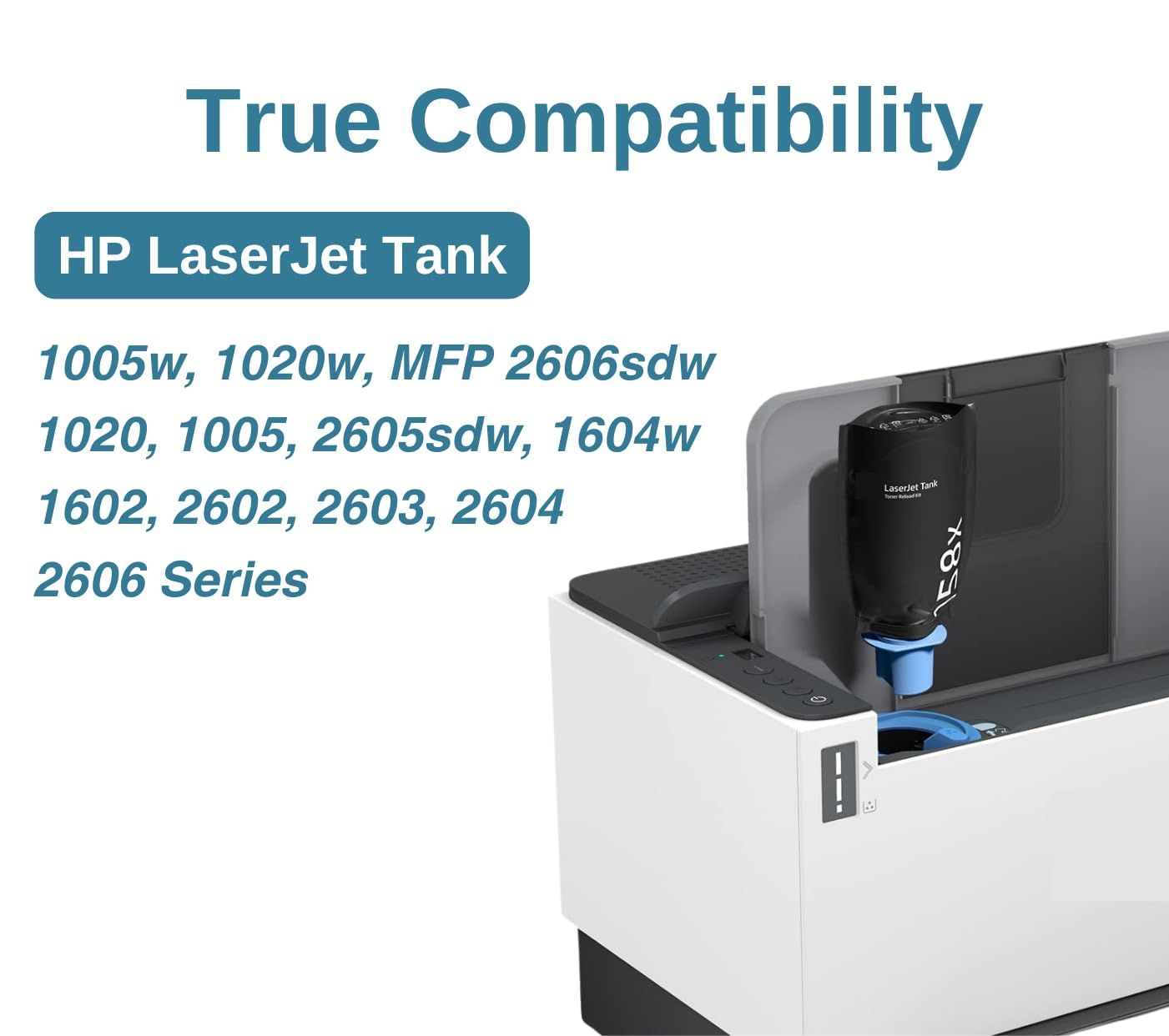 Compatible 158A Toner kit (1005w, 2506dw, 1020w)