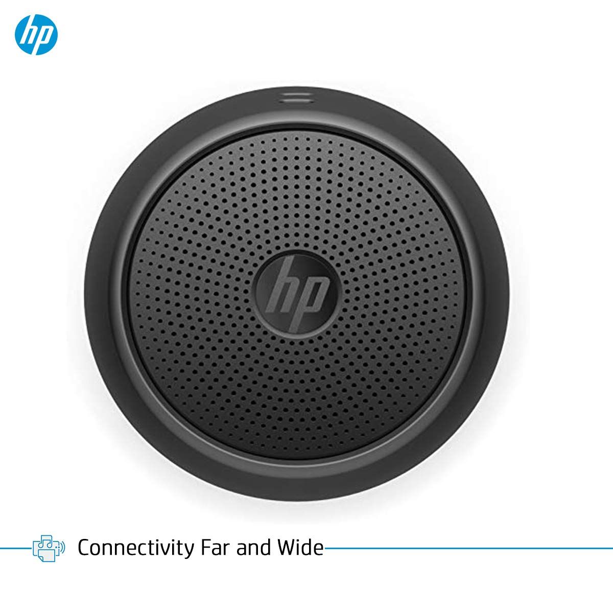 HP 360 Mono Portable Black Bluetooth Speaker HP 360 Mono Portable Black Bluetooth Speaker