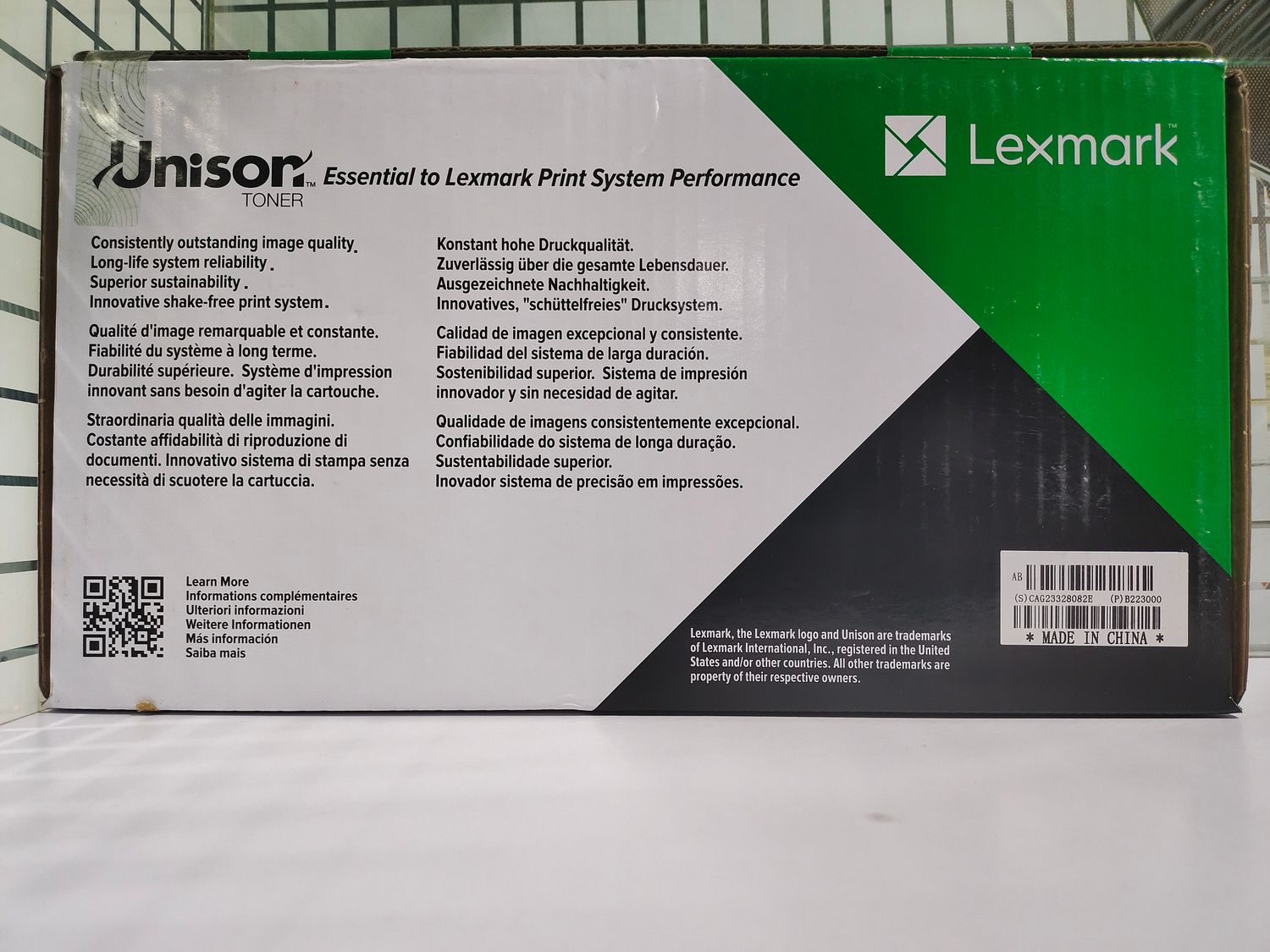 Lexmark B223000 Black Return Program Toner Cartridge