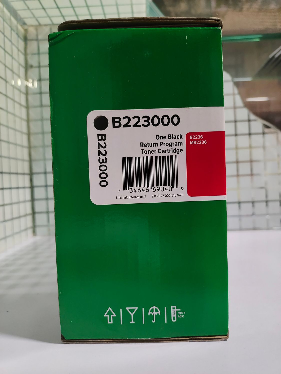 Lexmark B223000 Black Return Program Toner Cartridge