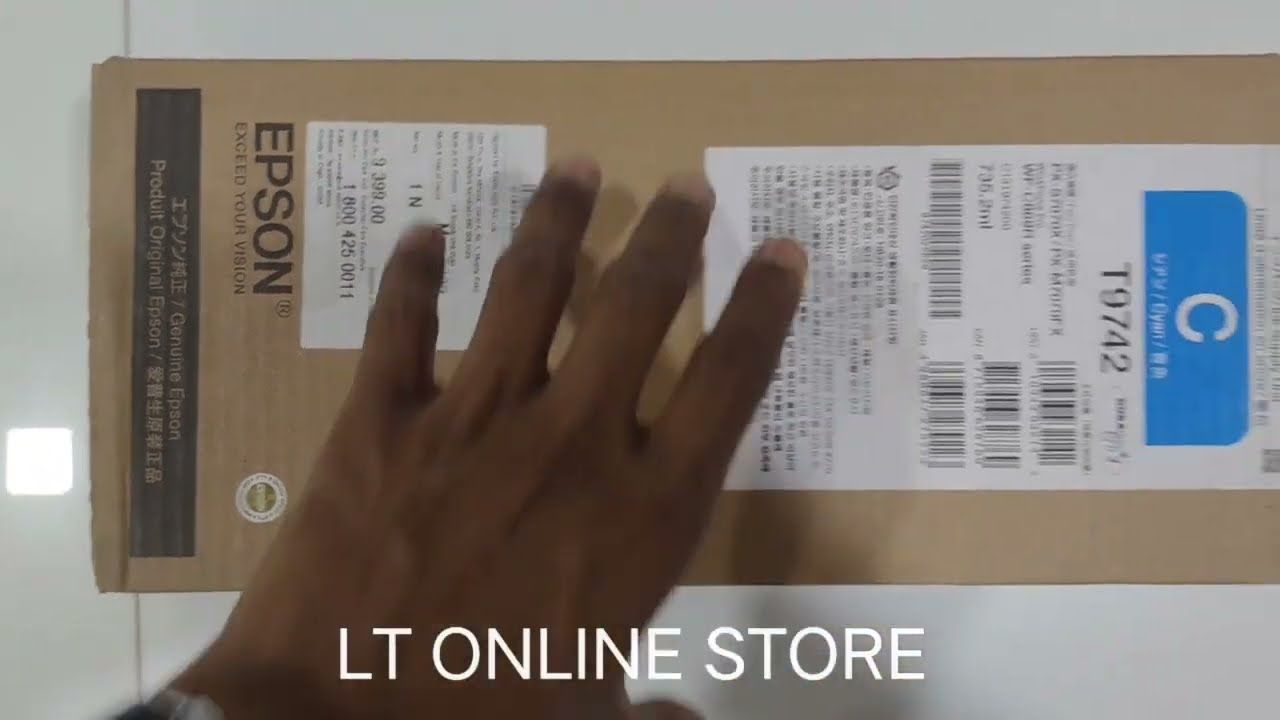 Epson T9742 Cyan Ink Cartridge, 735.2ml Epson T9742 Cyan Ink Cartridge, 735.2ml