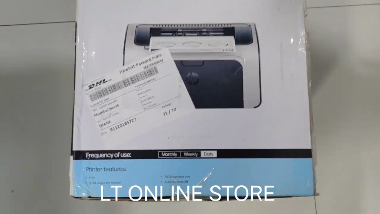 HP P1108 Plus 18ppm Laser Printer