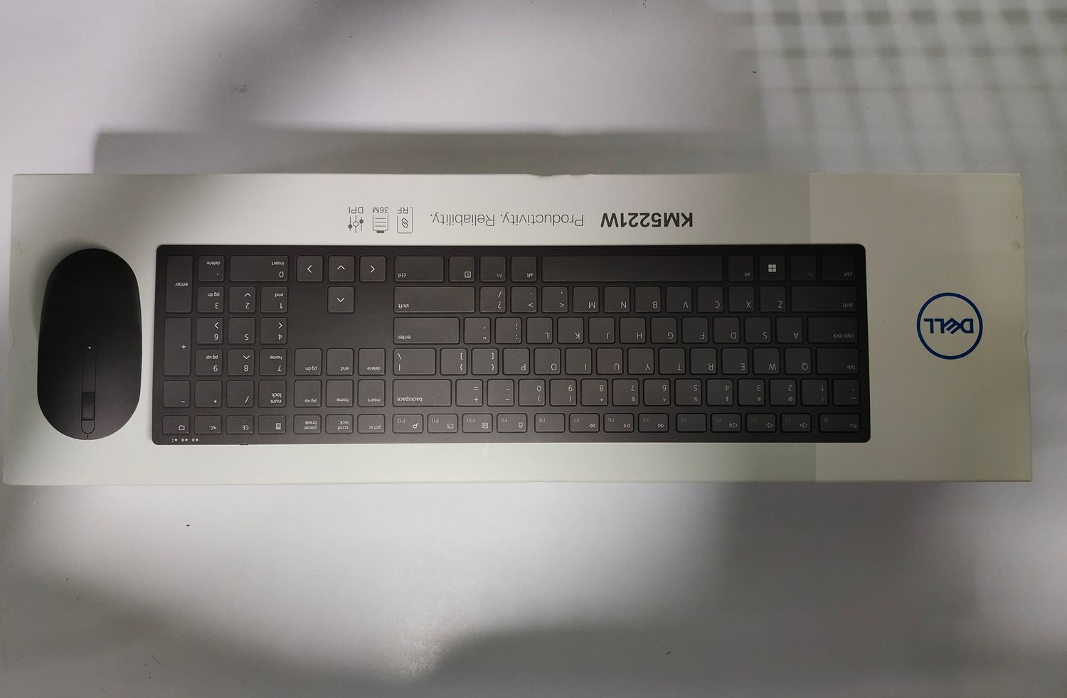 Dell Pro KM5221W Wireless Keyboard Mouse Dell Pro KM5221W Wireless Keyboard Mouse