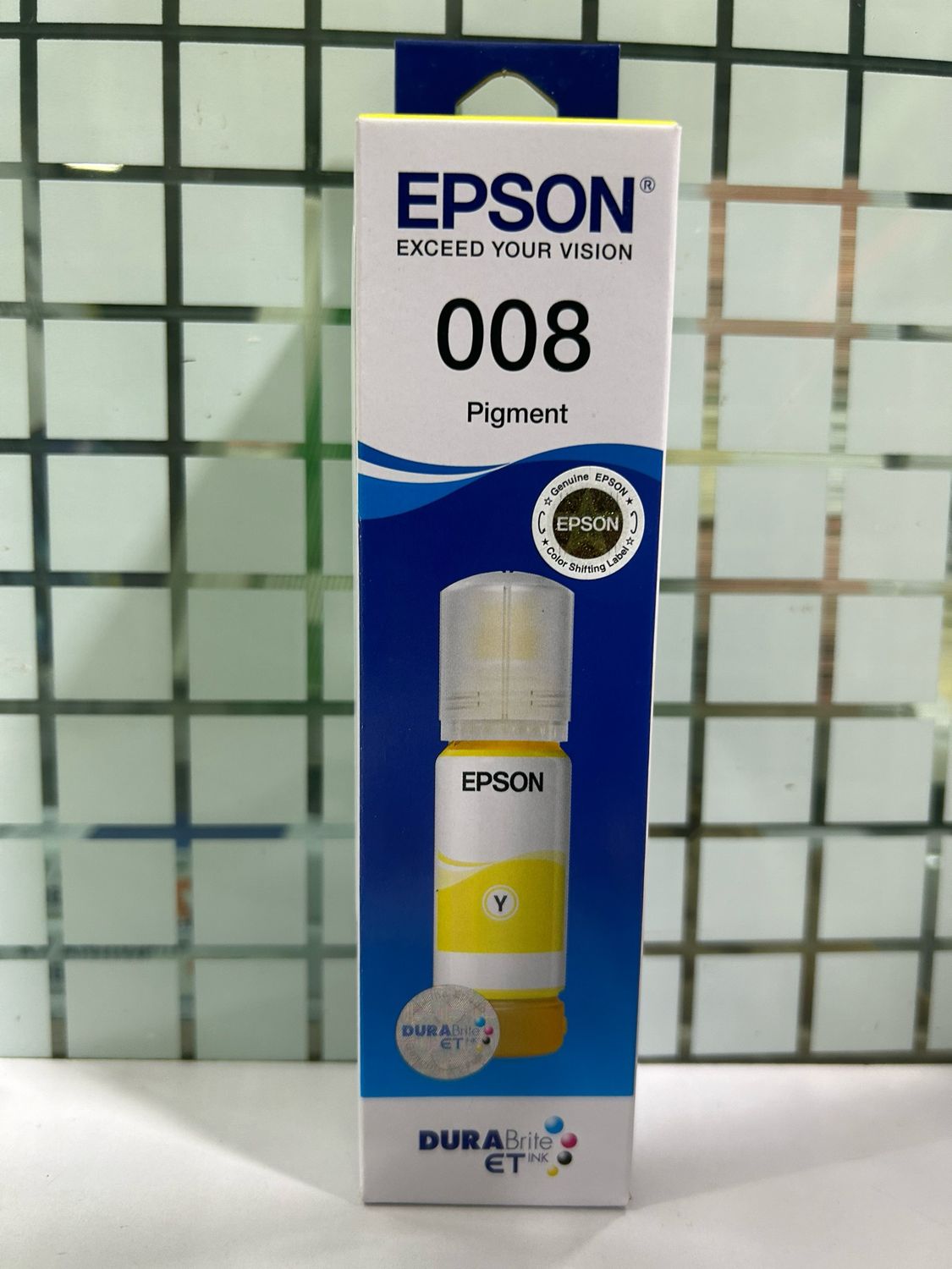 Epson 008 Yellow Ink Bottle, 70ml