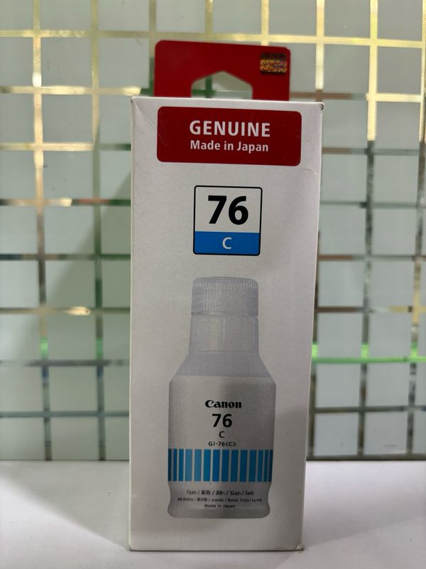 Canon GI-76 Cyan Ink Bottle