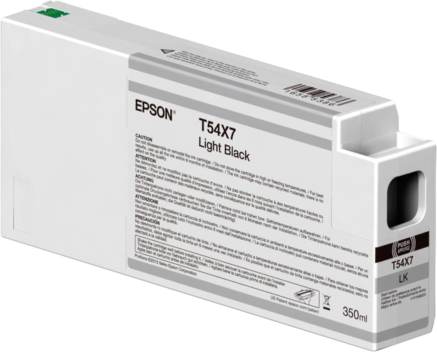 Epson C13T54X700 UltraChrome Light Black Ink Cartridge 350 ml