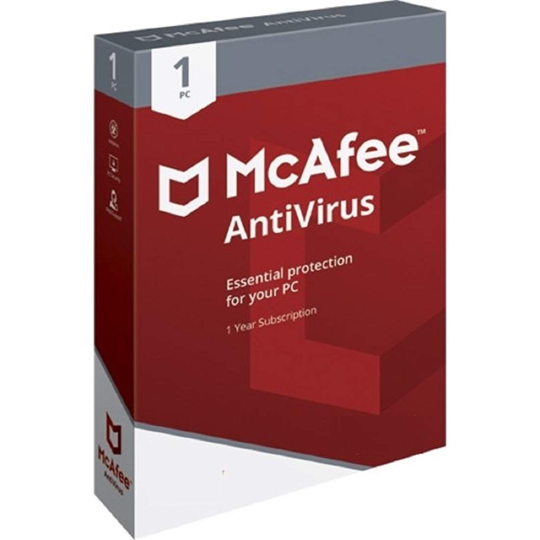 New, 1 User, 1 Year, McAfee Antivirus New, 1 User, 1 Year, McAfee Antivirus