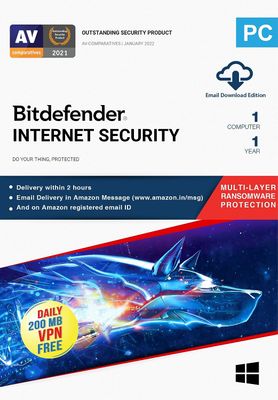 1 User, 1 Year, Bitdefender Internet Security