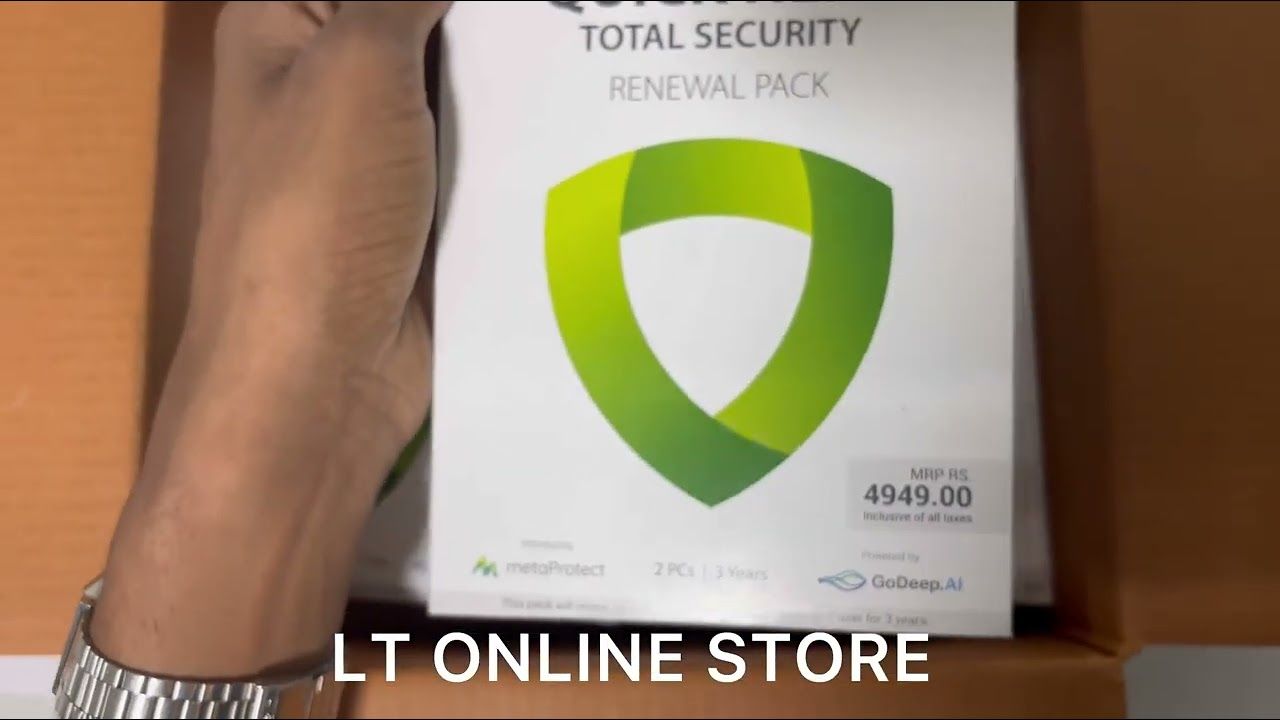 Renewal, 2 User, 3 Year, Quick Heal Total Security