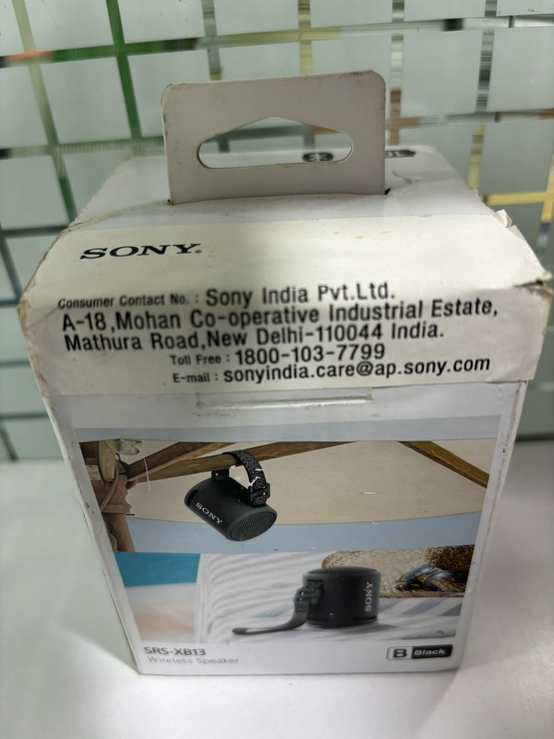 Sony SRS-XB13 Bluetooth Speaker, Black Sony SRS-XB13 Bluetooth Speaker, Black