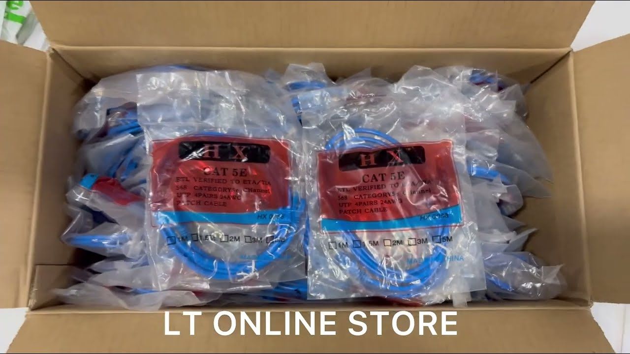 1.5mtr Cat-5 Patch Cord (Pack of 10) 1.5mtr Cat-5 Patch Cord (Pack of 10)