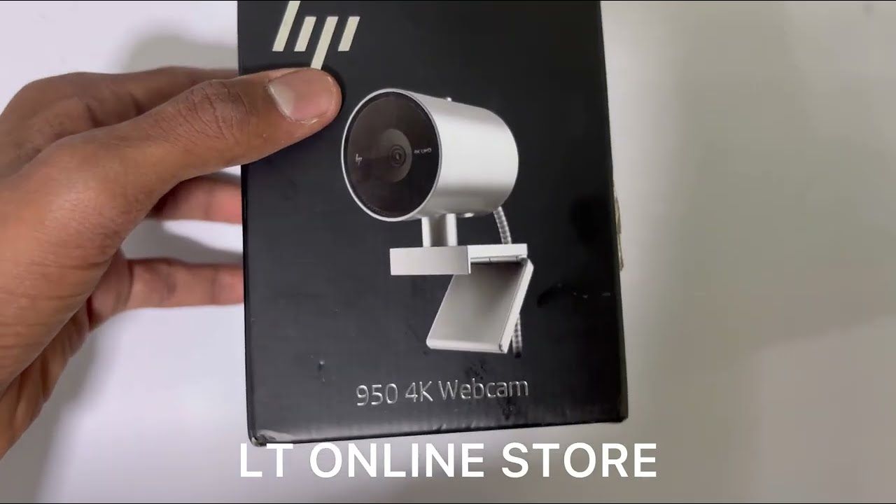 HP 950  4K 60 FPS Webcam with Auto Focus