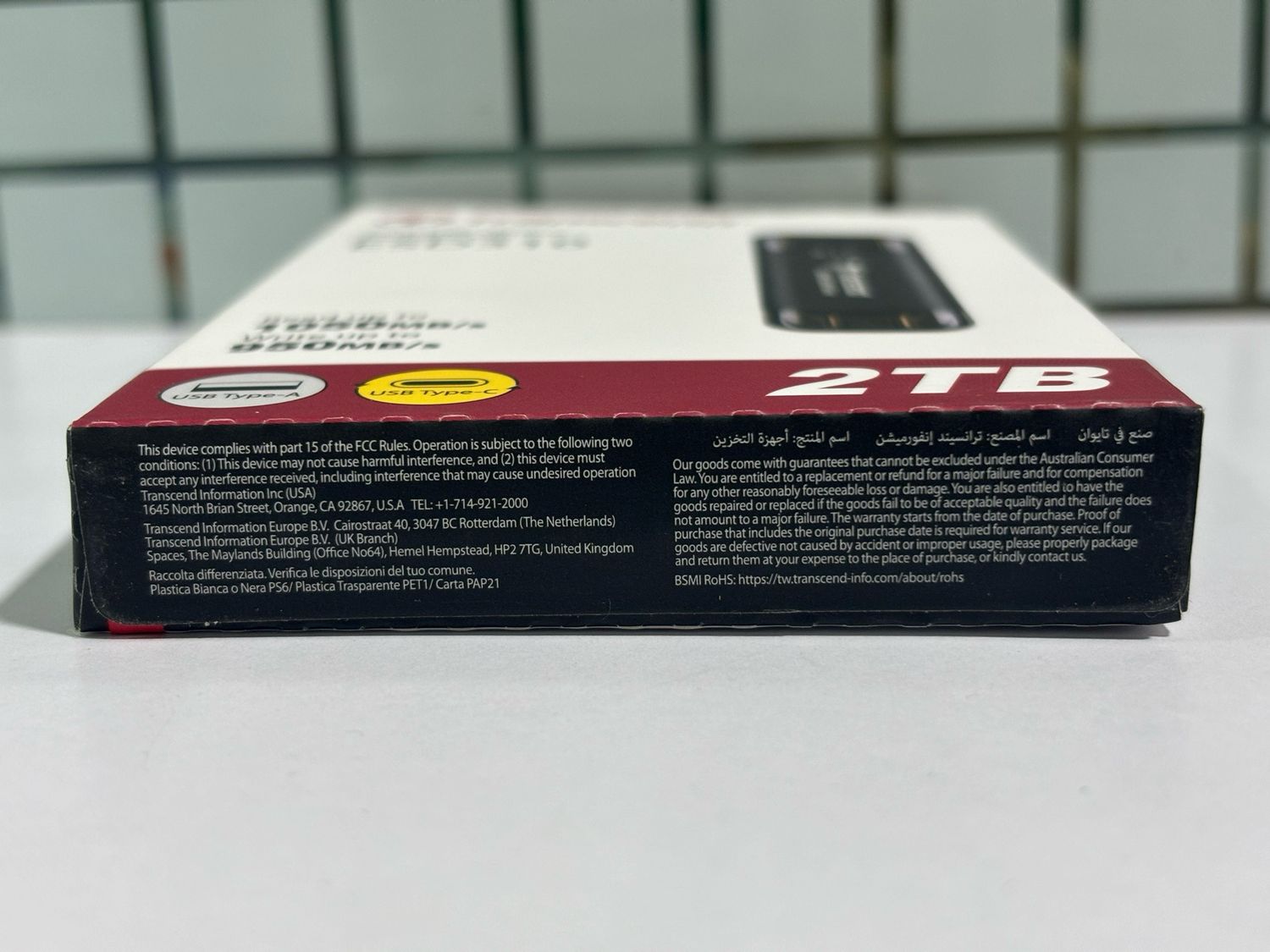 Transcend 2TB Portable SSD (ESD310) Transcend 2TB Portable SSD (ESD310)