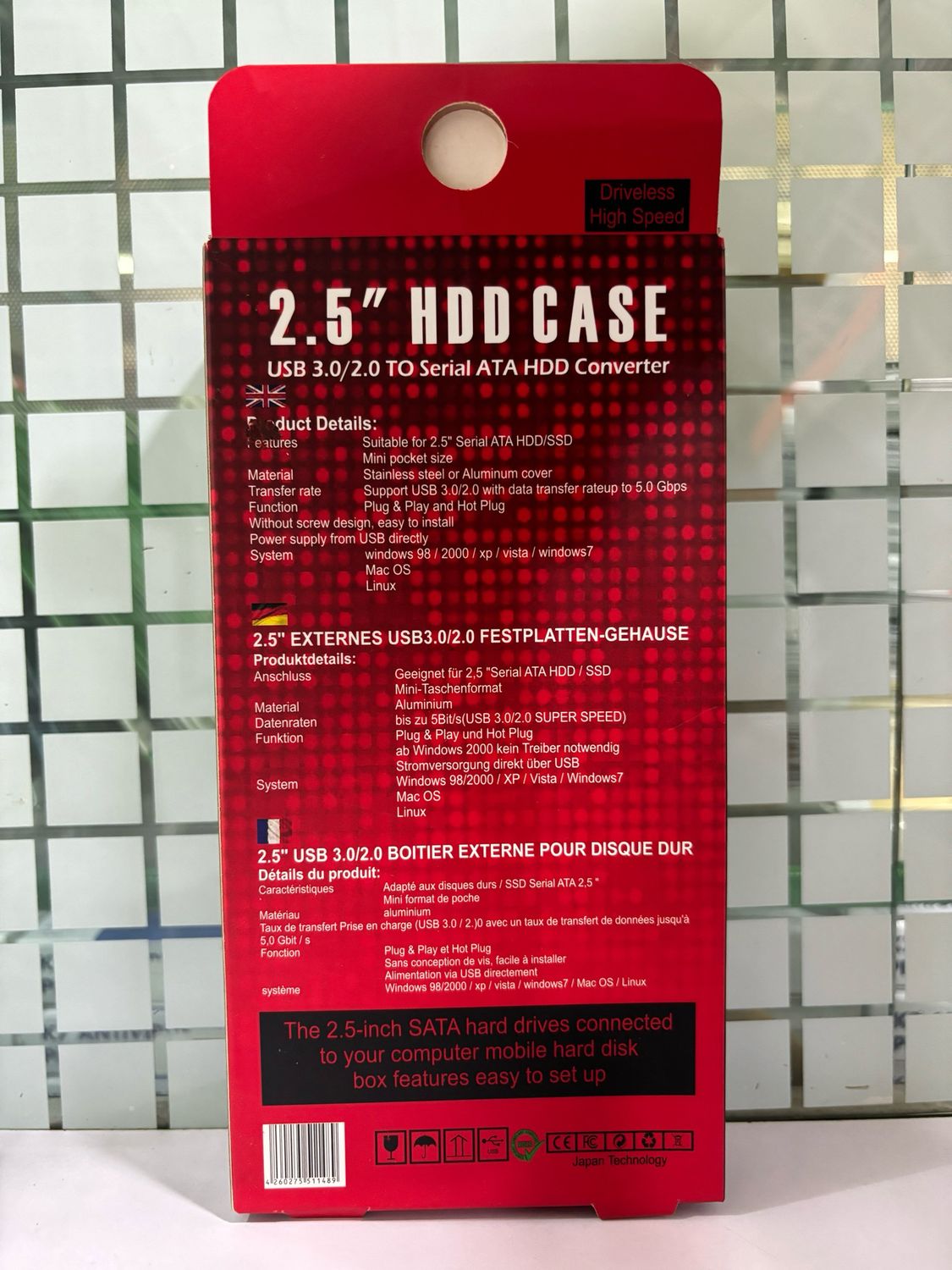 D tronics 2.5 HDD Case Bet S254U3