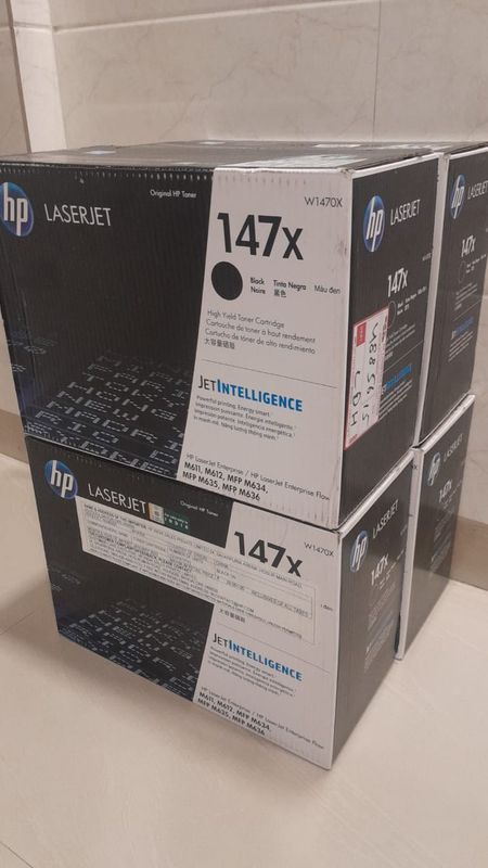 HP 147X Black High-yield Toner Cartridge