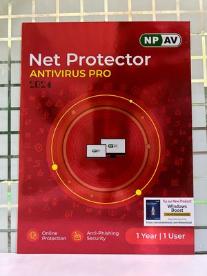 New, 1 User, 1 Year, Net Protector Antivirus Pro