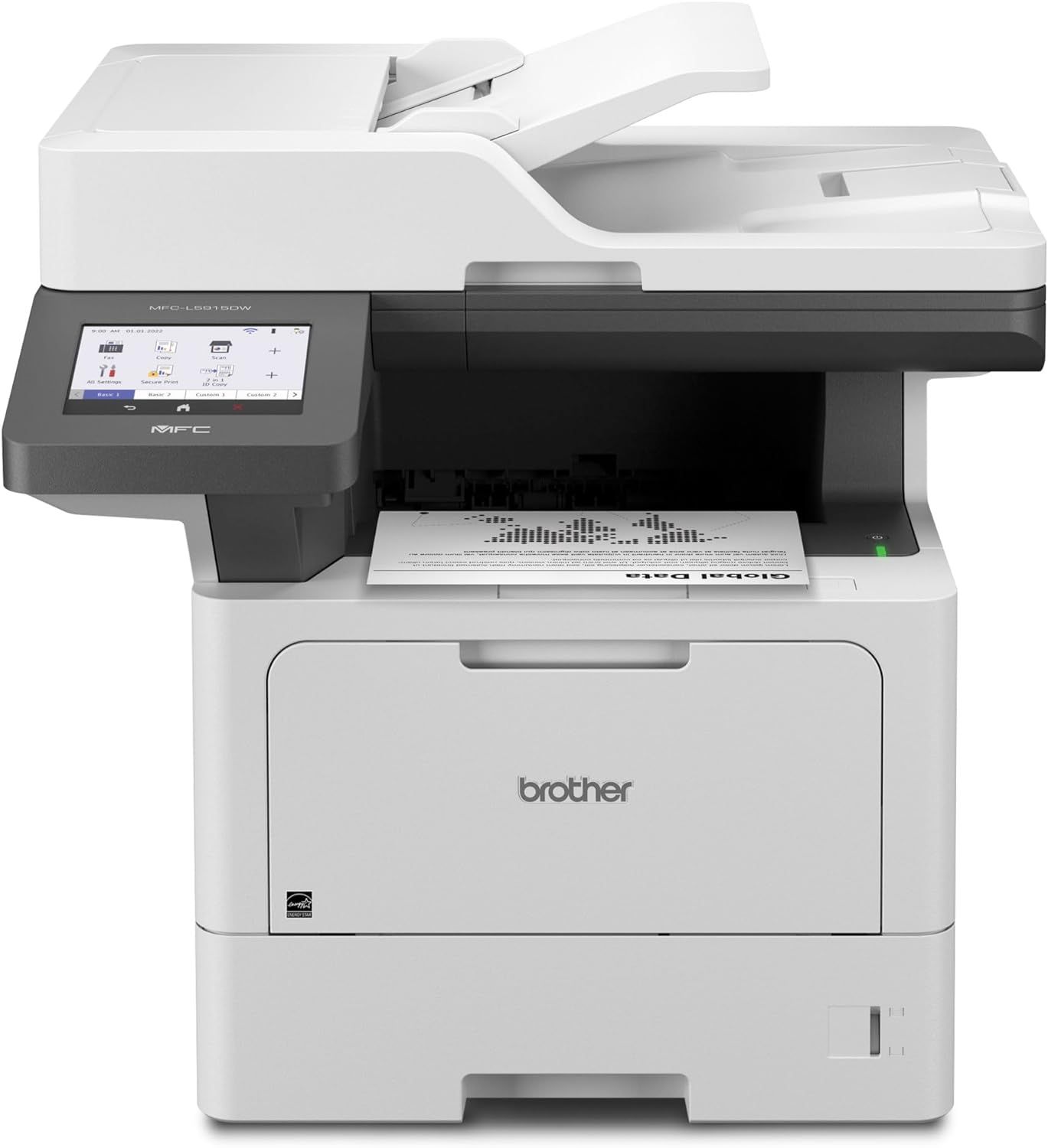 Brother MFC-L5915DW Wireless Business Laser Monochrome All-in-One Printer