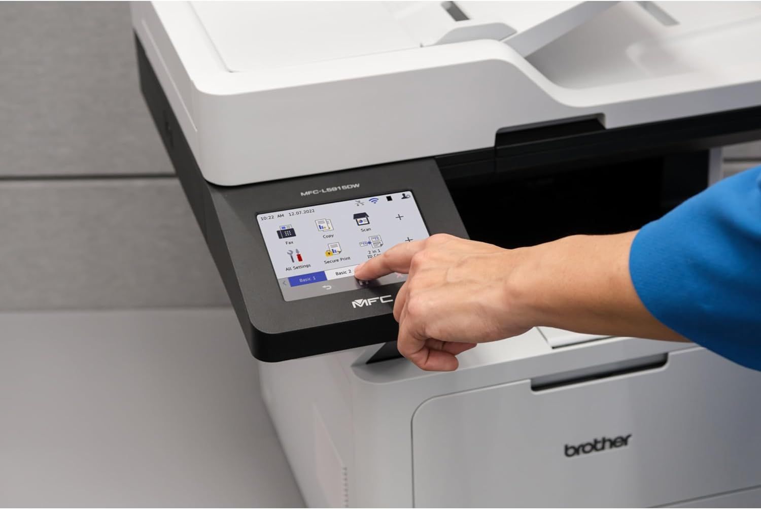 Brother MFC-L5915DW Wireless Business Laser Monochrome All-in-One Printer