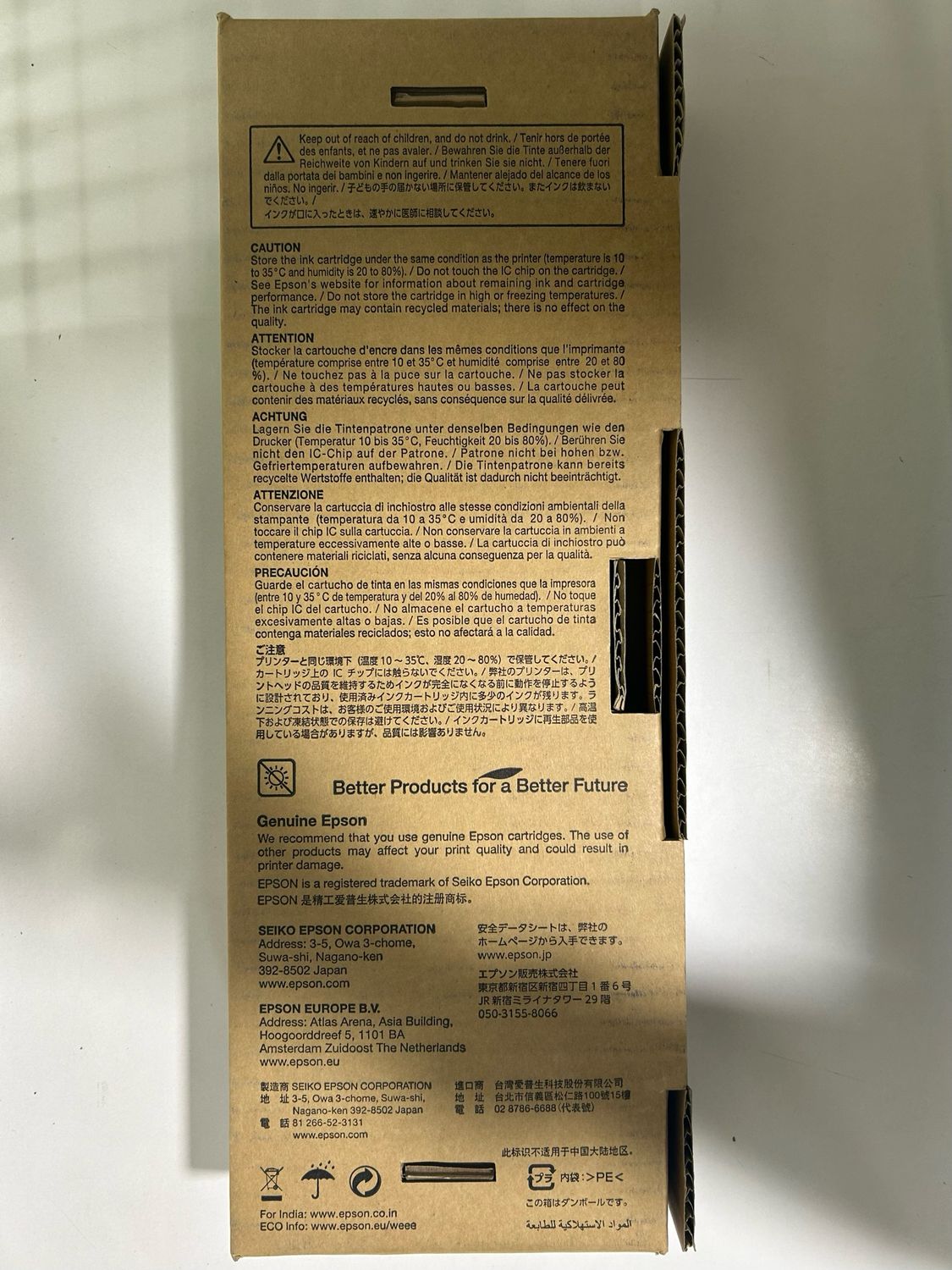 Epson T6369 Ink Cartridge, Light Light Black, 700ml Epson T6369 Ink Cartridge, Light Light Black, 700ml