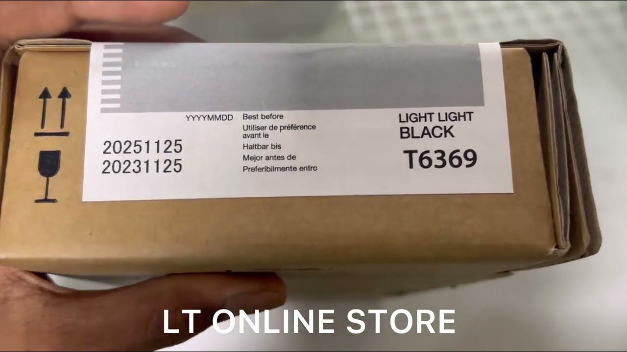 Epson T6369 Ink Cartridge, Light Light Black, 700ml Epson T6369 Ink Cartridge, Light Light Black, 700ml