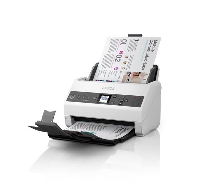 Epson WorkForce DS-730N Network Color Document Scanner