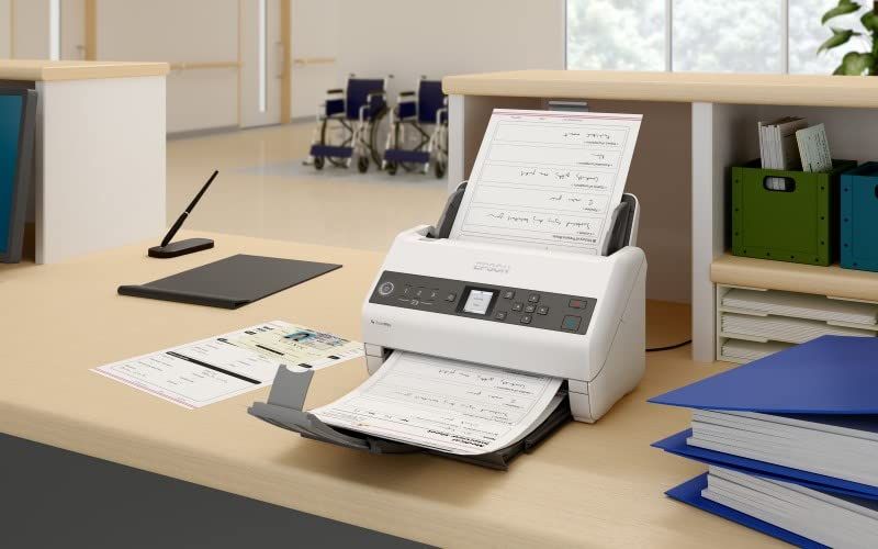 Epson WorkForce DS-730N Network Color Document Scanner