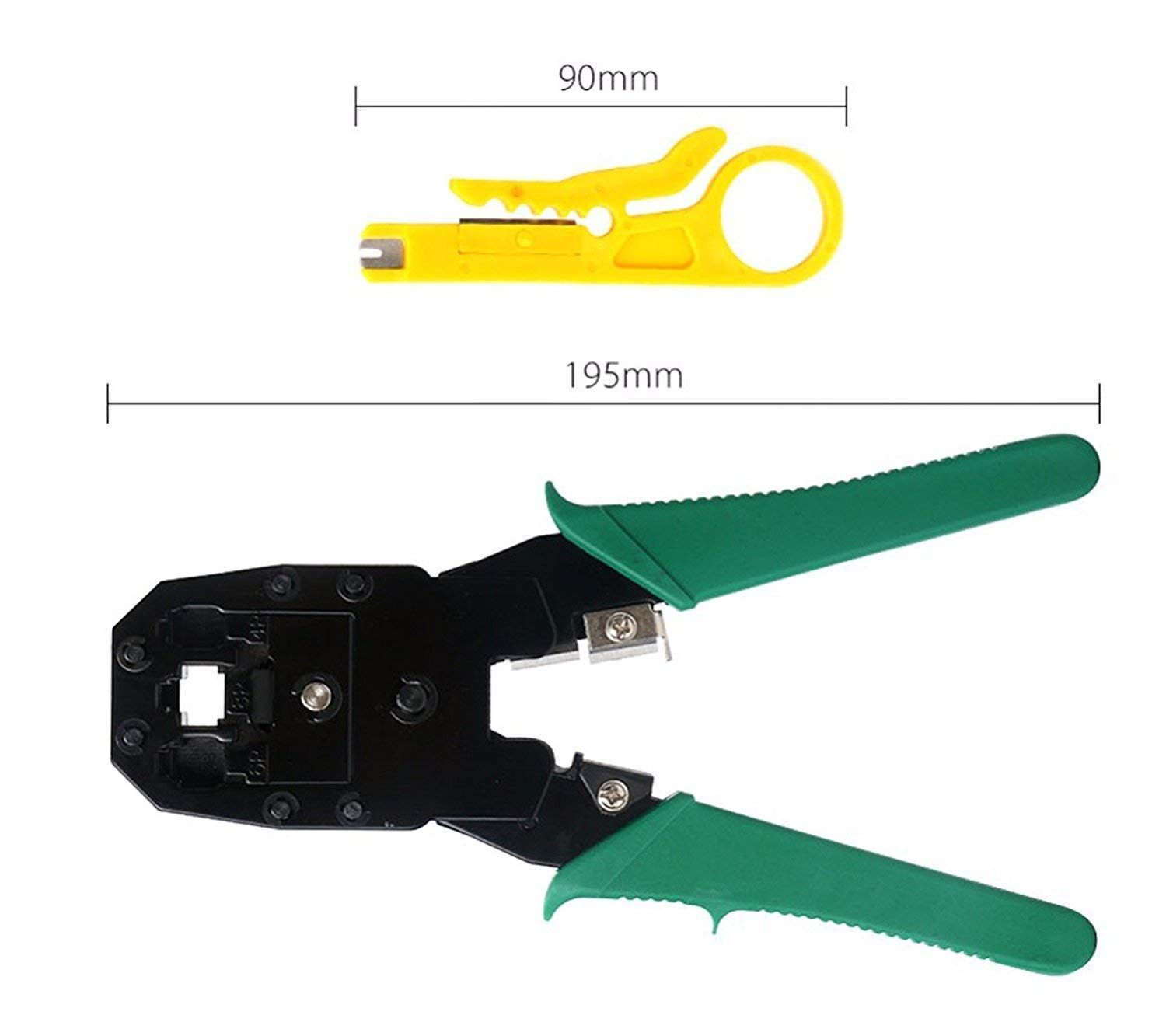 OB-315 Crimping Tool With wire stripper All in one Crimp 8P8C