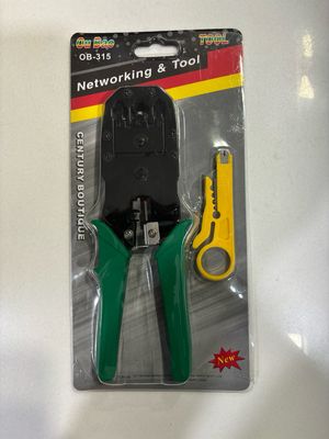 OB-315 Crimping Tool With wire stripper All in one Crimp 8P8C