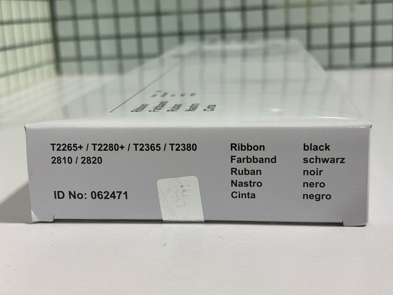 Tally T2265+, T2280+, T2365, T2380 Ribbon Cartridge Tally T2265+, T2280+, T2365, T2380 Ribbon Cartridge