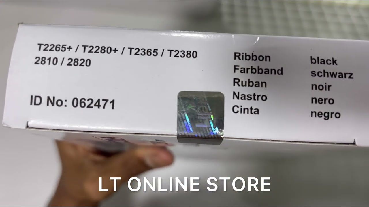 Tally T2265+, T2280+, T2365, T2380 Ribbon Cartridge Tally T2265+, T2280+, T2365, T2380 Ribbon Cartridge