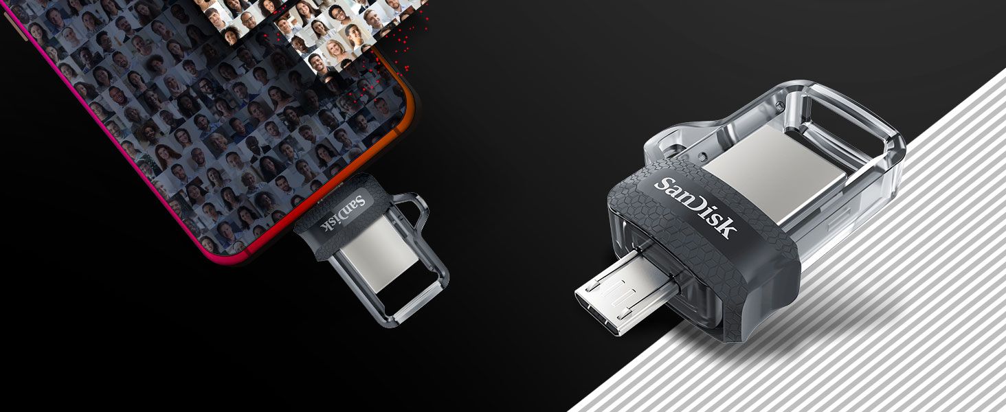 Sandisk 16GB OTG Pen Drive (m3.0 SDDD3)